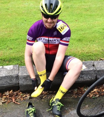 The team wore yellow socks in honour of the late Martin Vereker, 4th in last year's champs.